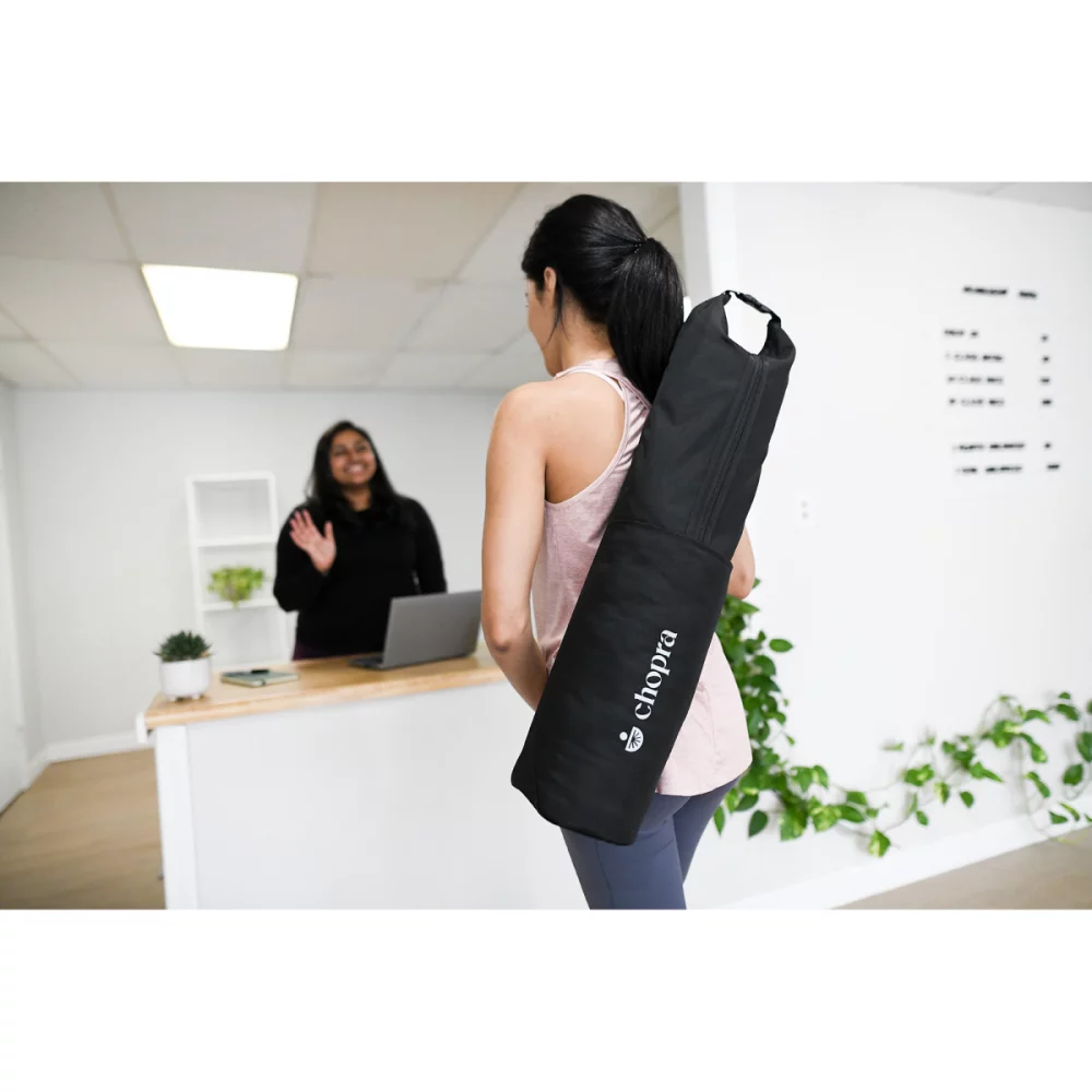 Sac de yoga et tapis de yoga - Noir