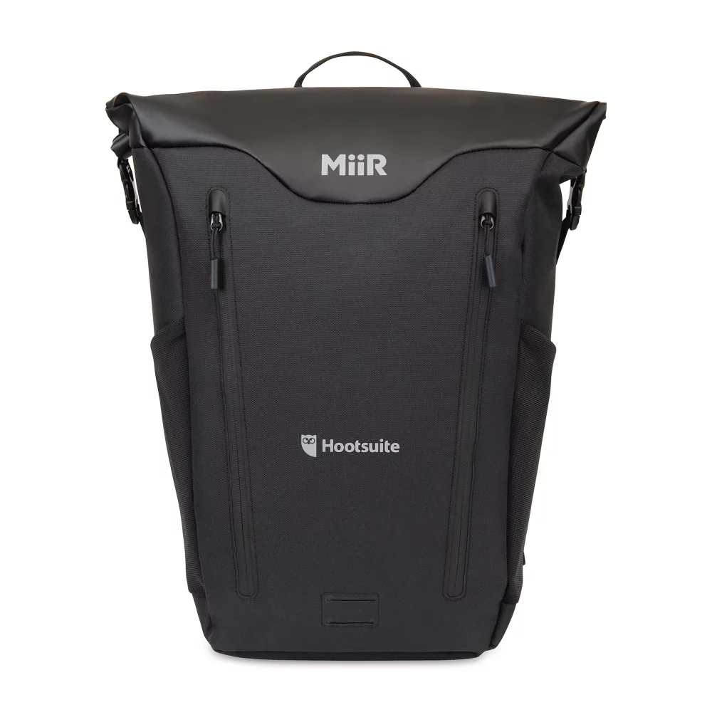 Sac à dos pour ordinateur portable MiiR® Olympus 2.0 25L - Noir