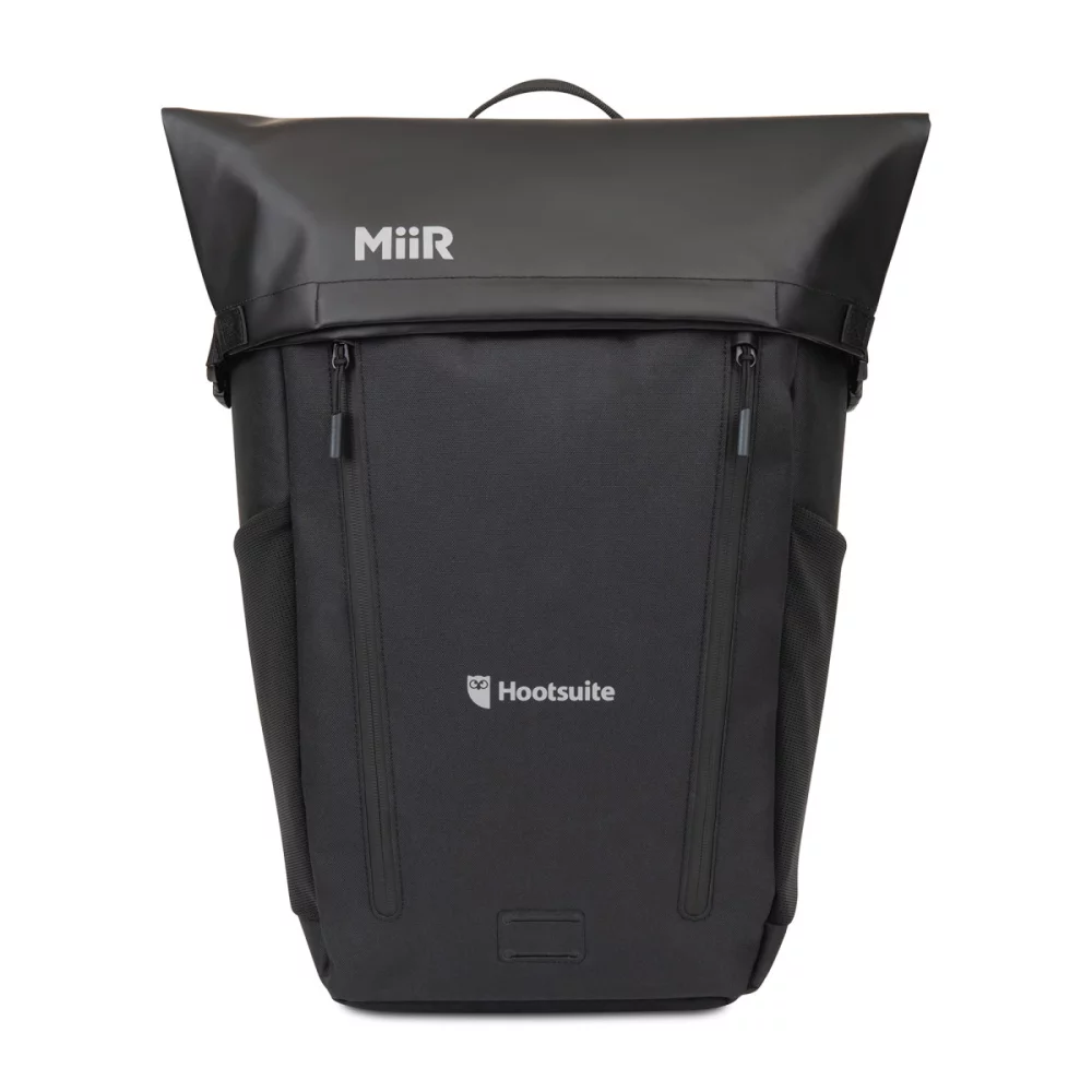 Sac à dos pour ordinateur portable MiiR® Olympus 2.0 25L - Noir