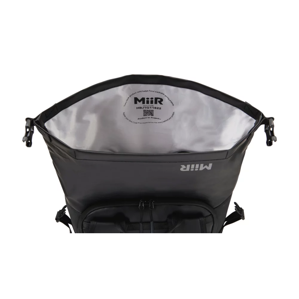 Sac à dos pour ordinateur portable MiiR® Olympus 2.0 25L - Noir