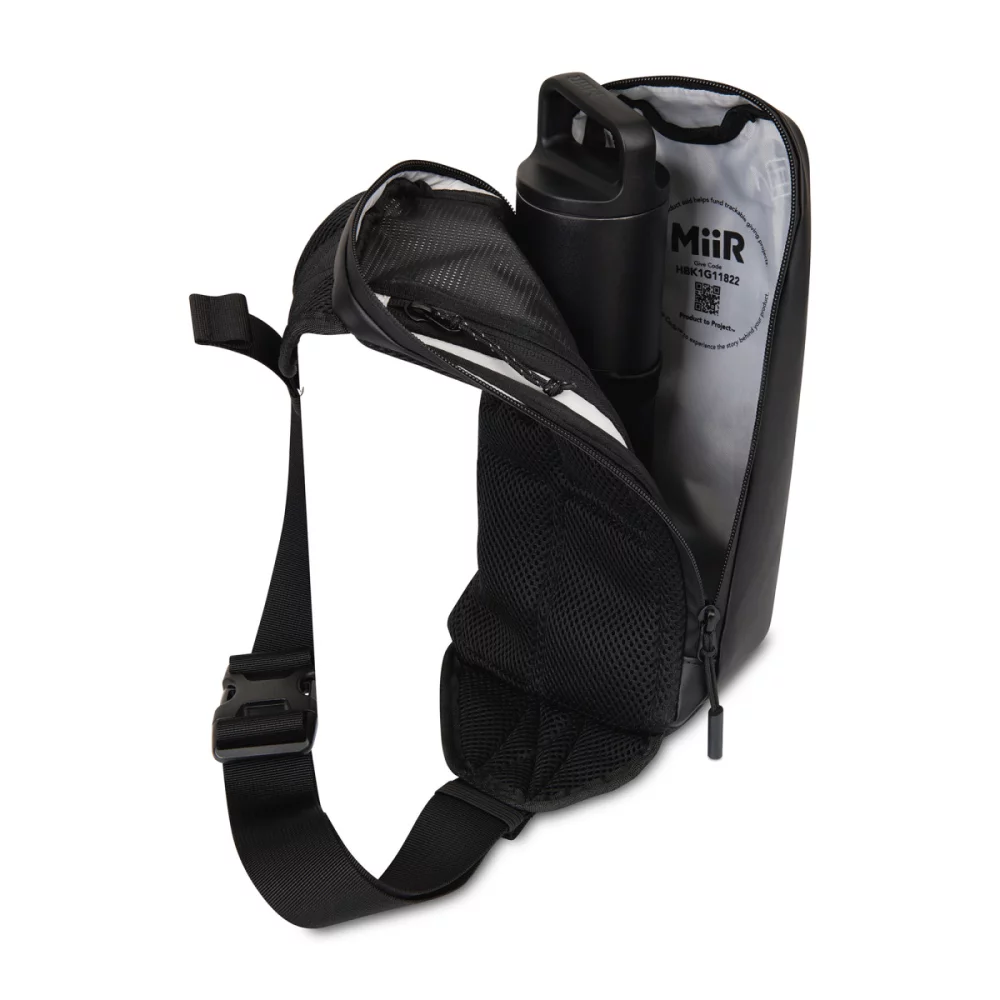 Sac bandoulière MiiR® Olympus 2.0 2L - Noir