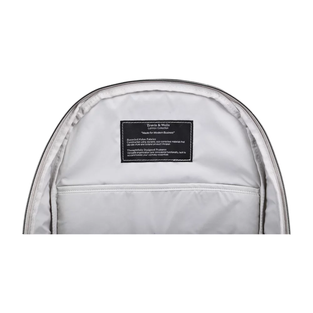 Travis & Wells® Lennox Laptop Backpack - Taupe