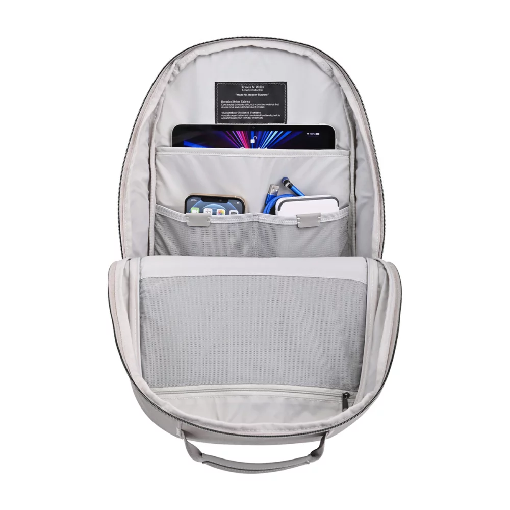 Travis & Wells® Lennox Laptop Backpack - Taupe