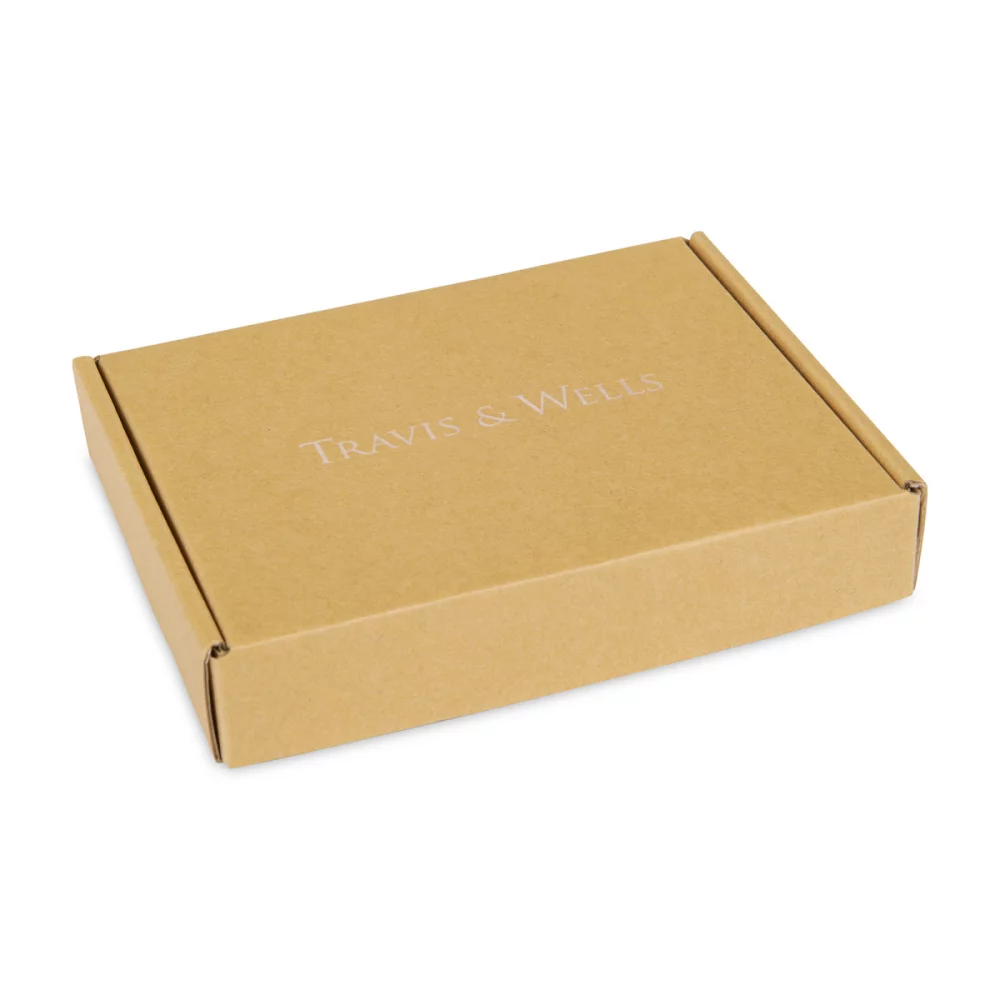 Portefeuille de passeport Travis & Wells® Lennox - Noir