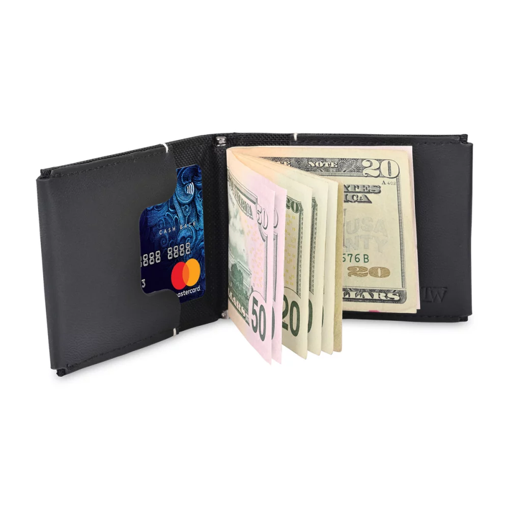 Travis & Wells® Lennox Money Clip - Noir