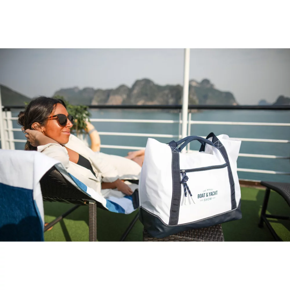 Harborside XL Boat Bag - White
