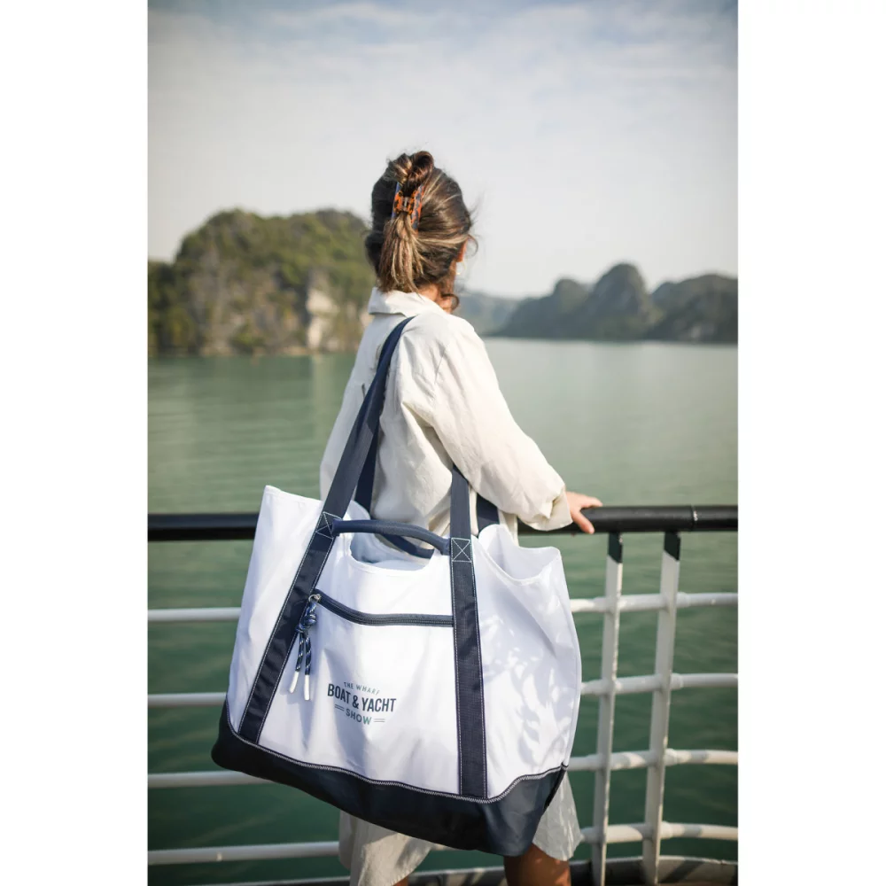 Harborside XL Boat Bag - White