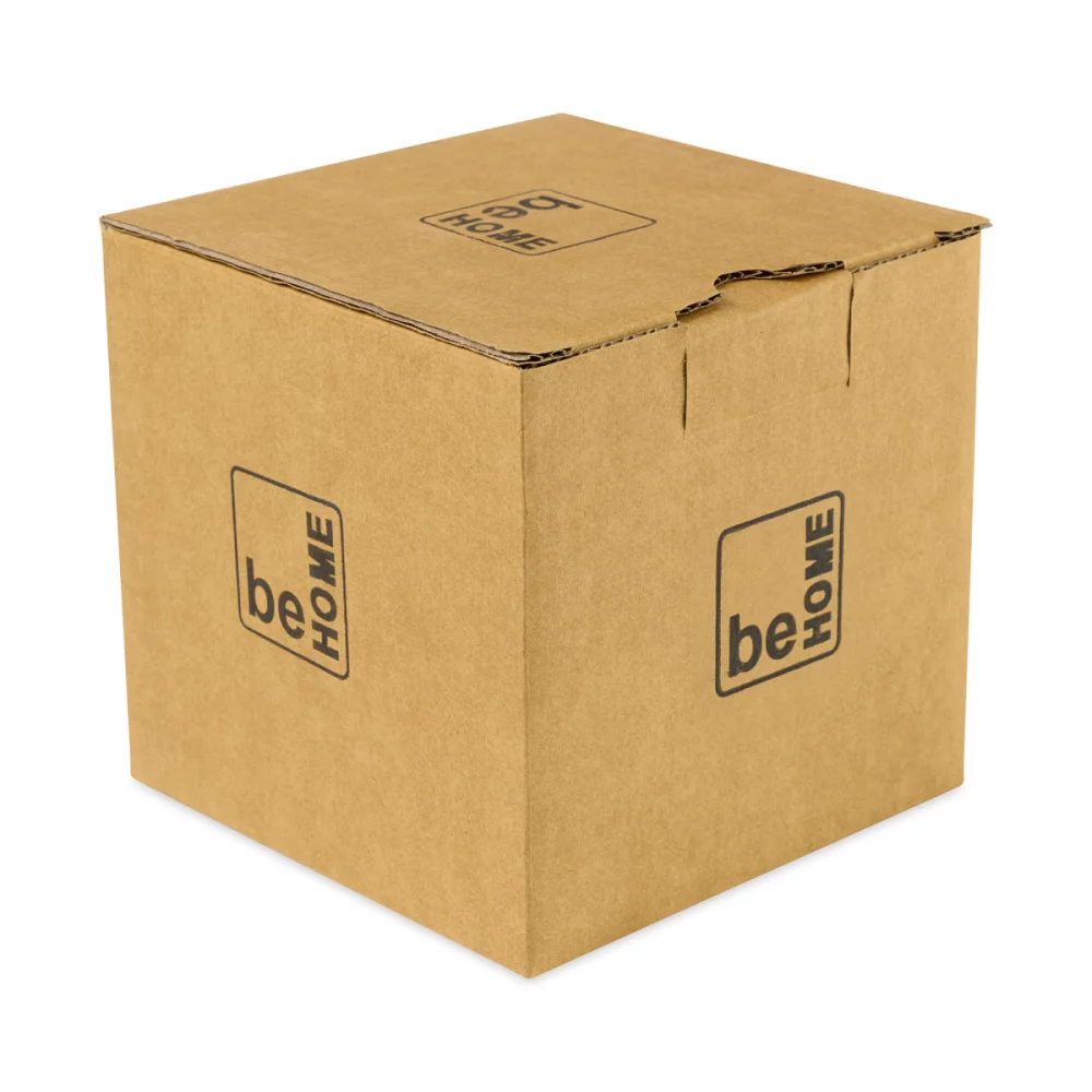 Conteneur en grès Be Home® Brampton - Grand - Gris clair