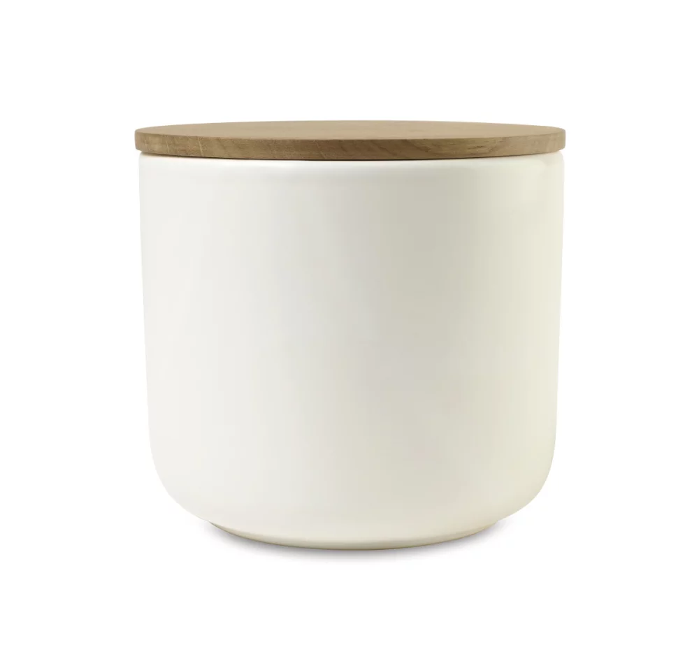 Be Home® Brampton Stoneware Container - Large - White