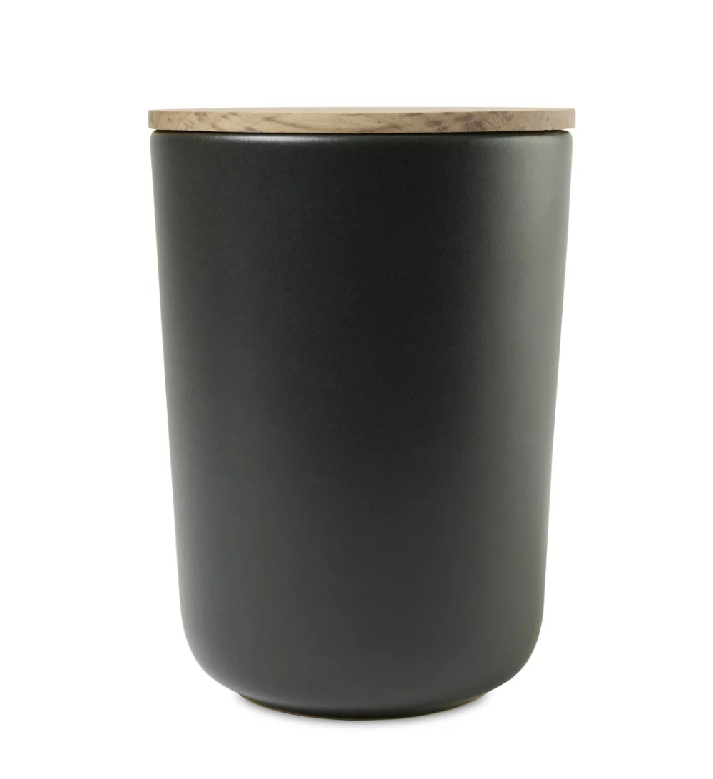 Be Home® Brampton Stoneware Container - X-Large - Black