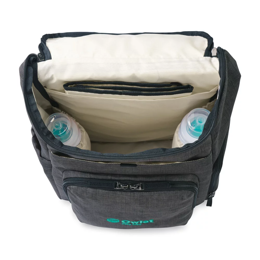 Reagan Diaper Backpack - Charcoal Heather