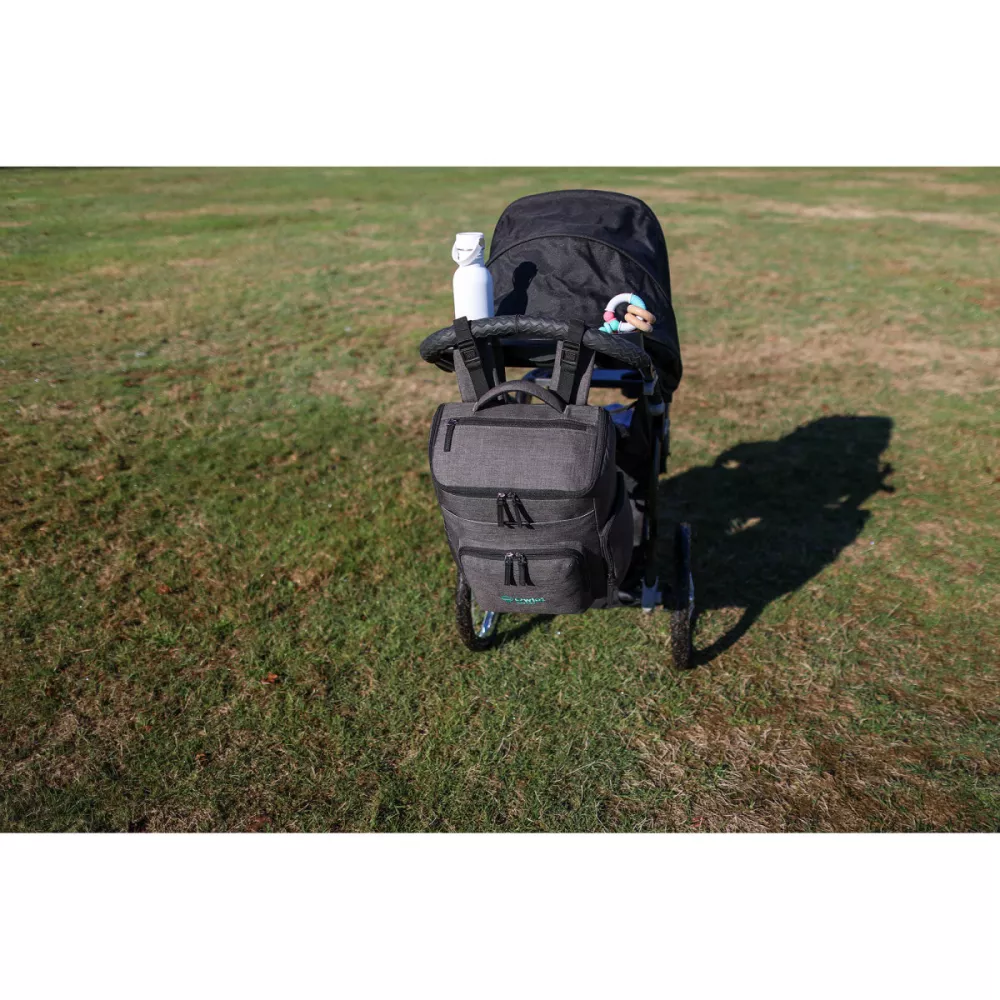 Reagan Diaper Backpack - Charcoal Heather
