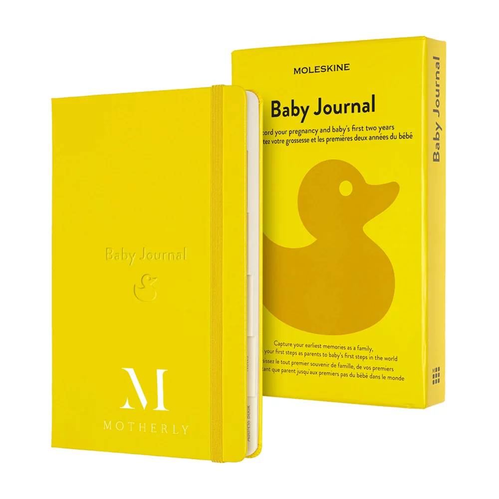 Journal Moleskine® Passion - Bébé - Jaune doré