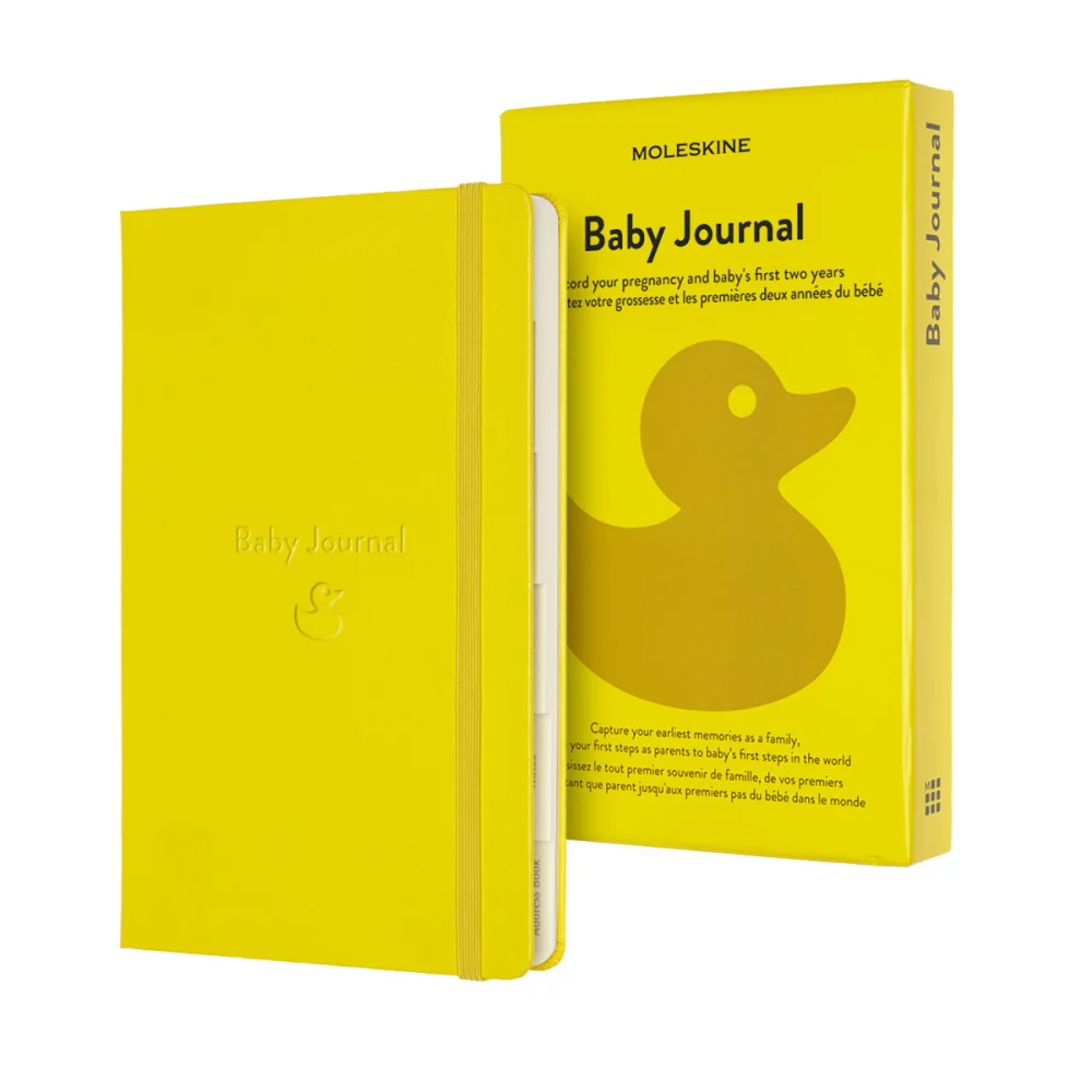 Journal Moleskine® Passion - Bébé - Jaune doré