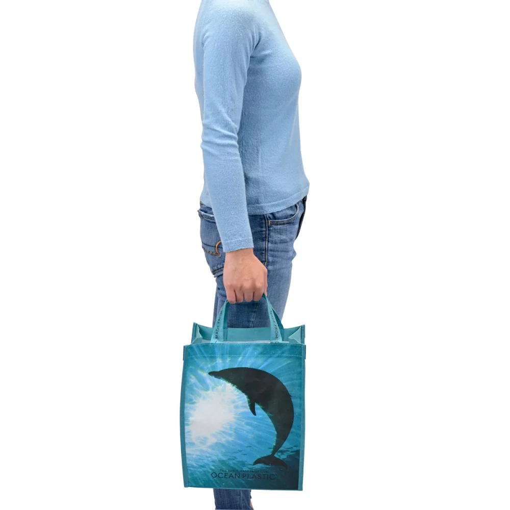 Out of the Ocean® Reusable Lunch Shopper - Seafoam