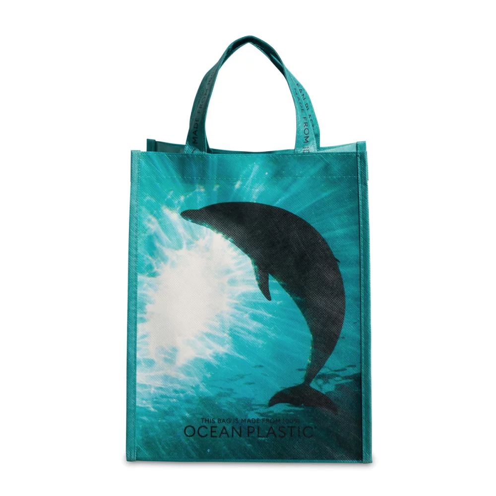 Out of the Ocean® Reusable Lunch Shopper - Seafoam