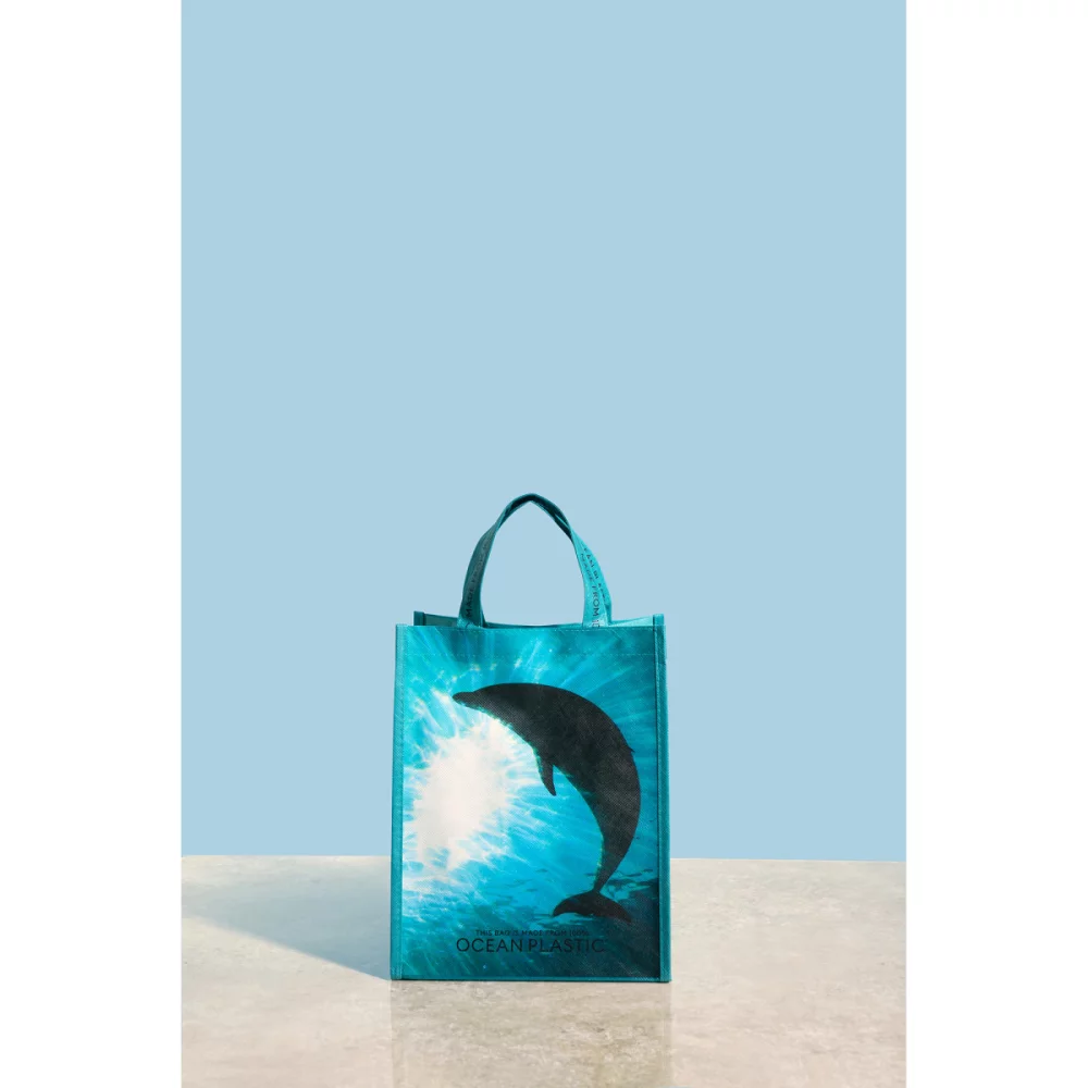 Out of the Ocean® Reusable Lunch Shopper - Seafoam
