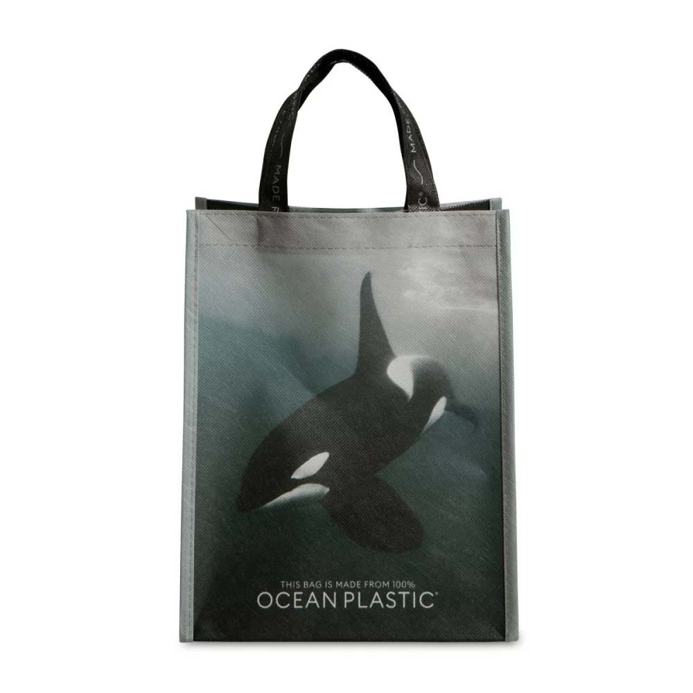 Out of the Ocean® Reusable Lunch Shopper - Black