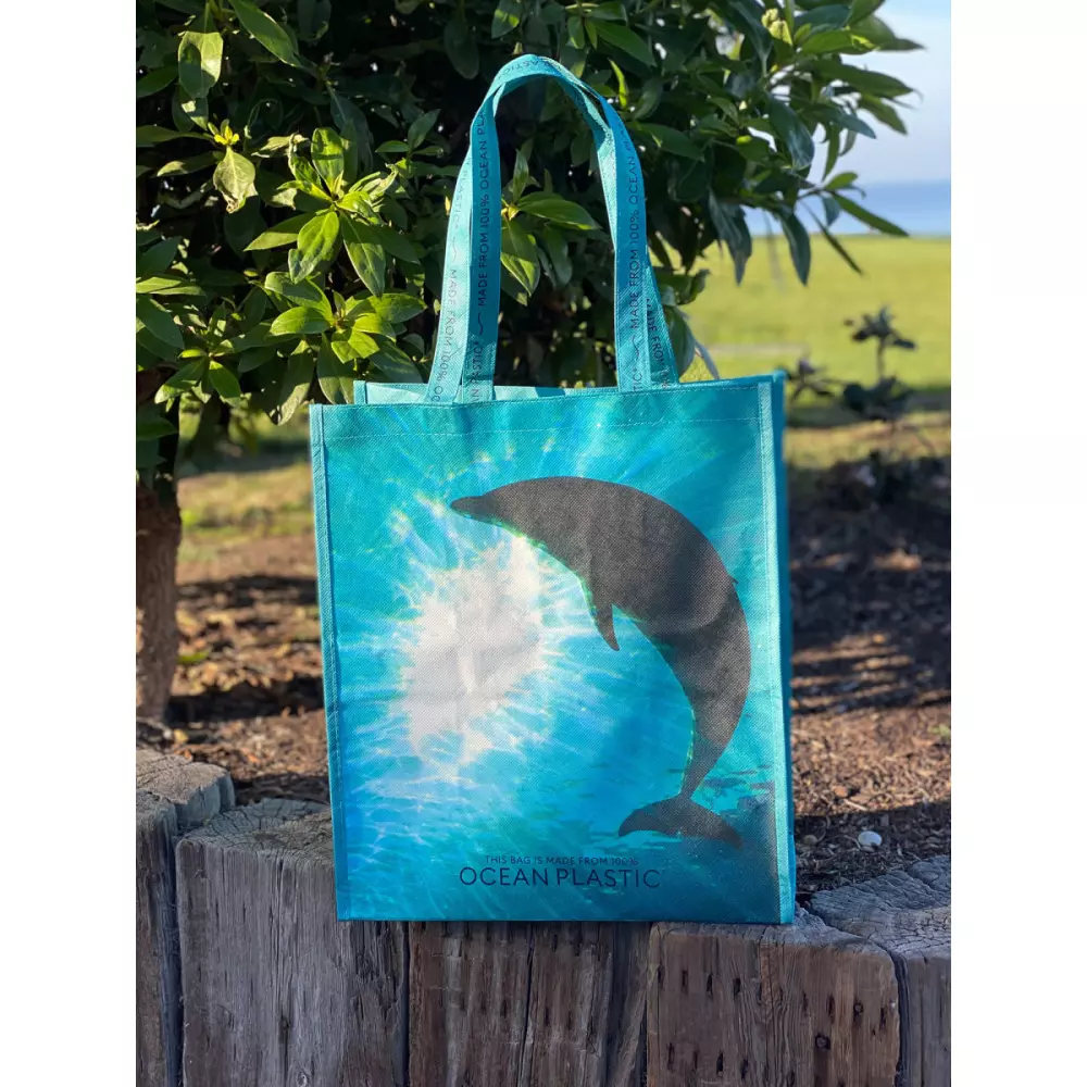 Out of the Ocean® Reusable Large Shopper - Seafoam