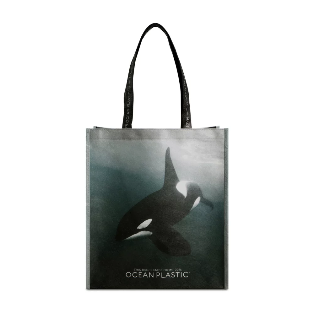 Out of the Ocean® Reusable Large Shopper - Black