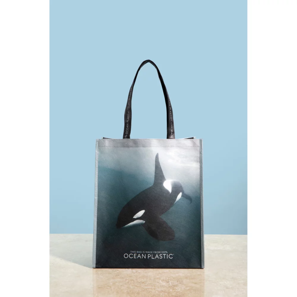 Out of the Ocean® Reusable Large Shopper - Black