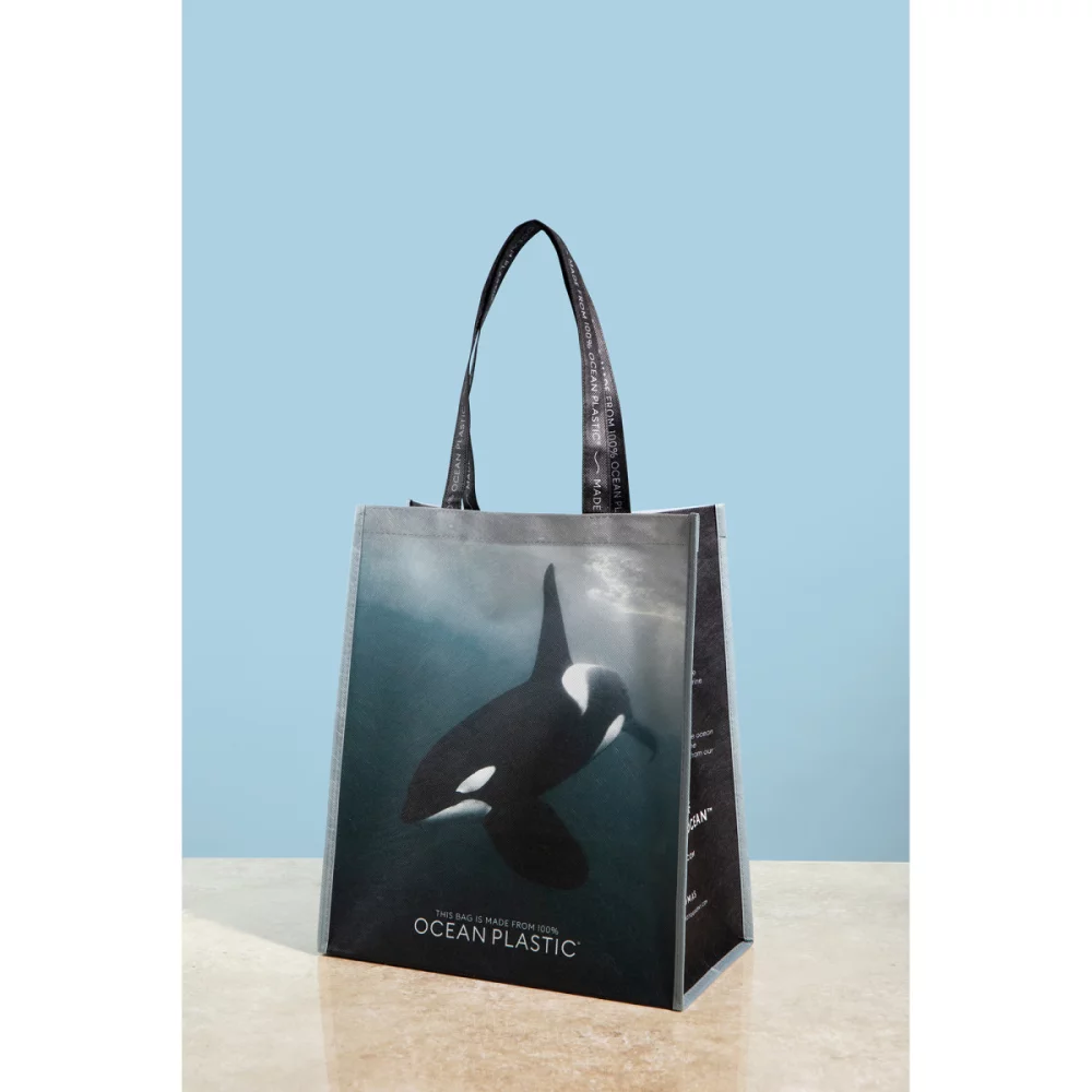 Out of the Ocean® Reusable Large Shopper - Black