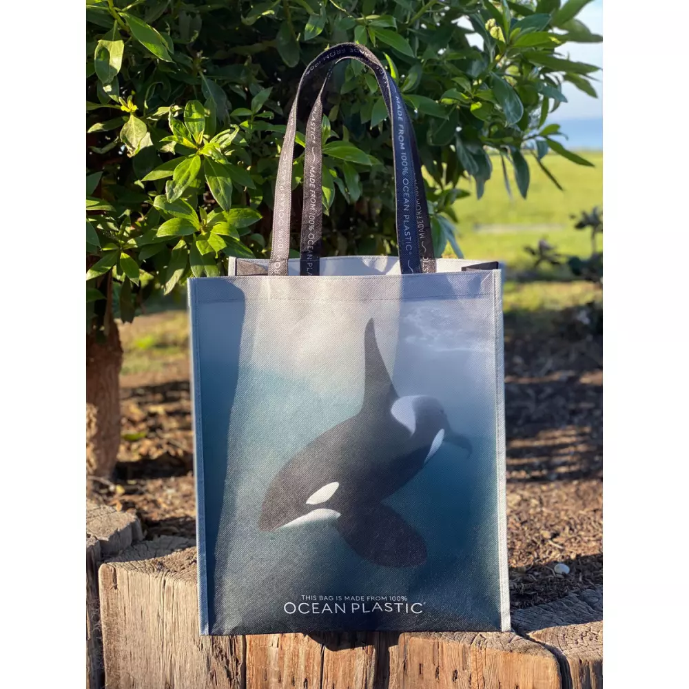 Out of the Ocean® Reusable Large Shopper - Black