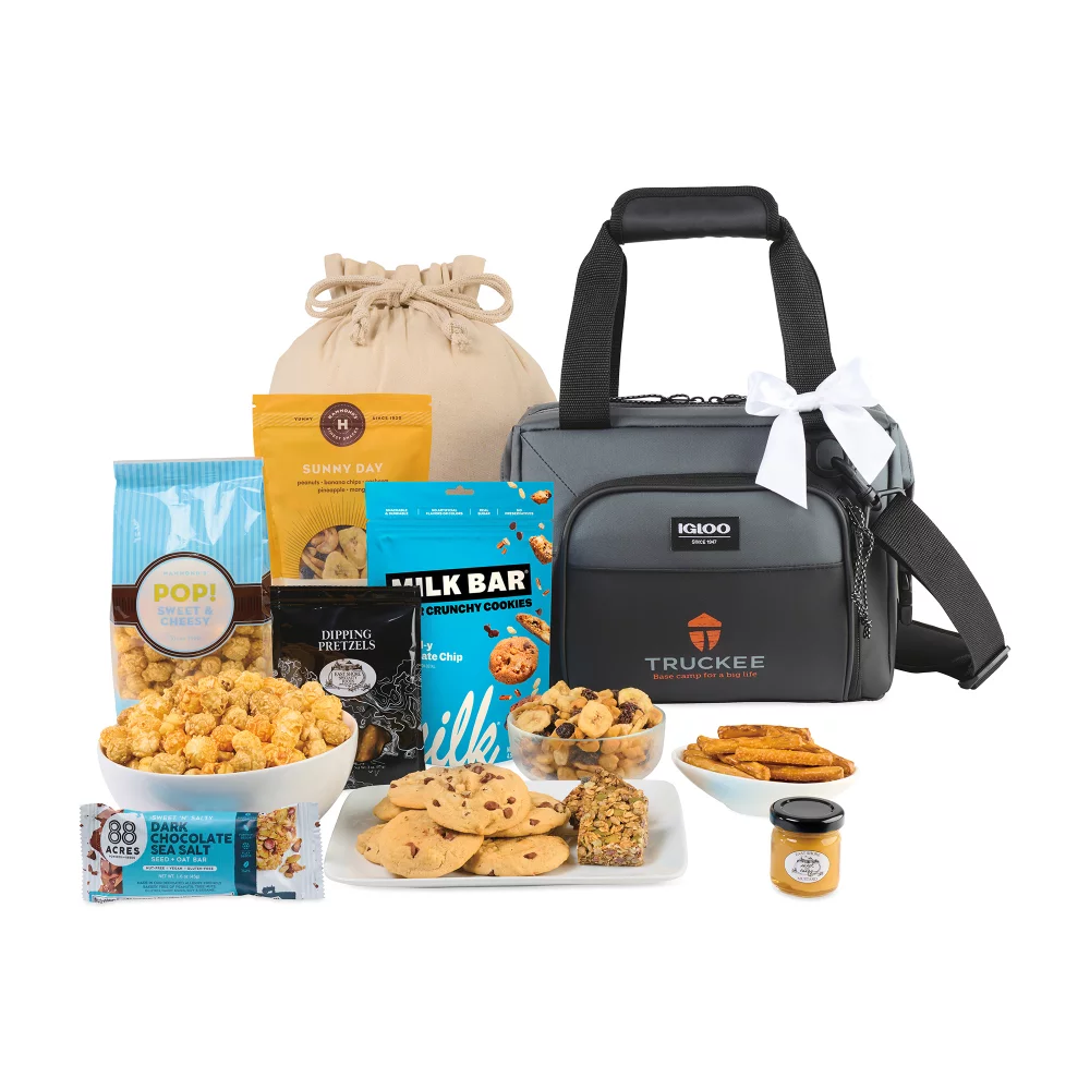 Igloo Seadrift Célébrez les bons moments Glacière Gourmet - Noir-Gris