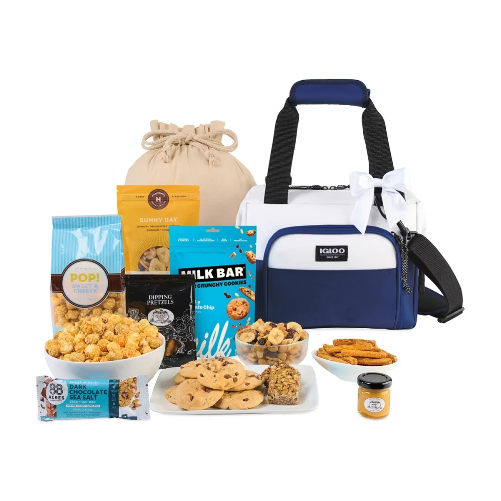 Igloo Seadrift Celebrate Good Times Gourmet Cooler - Navy-White