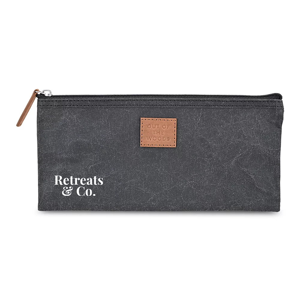 Pochette zippée Out of The Woods® - Ébène