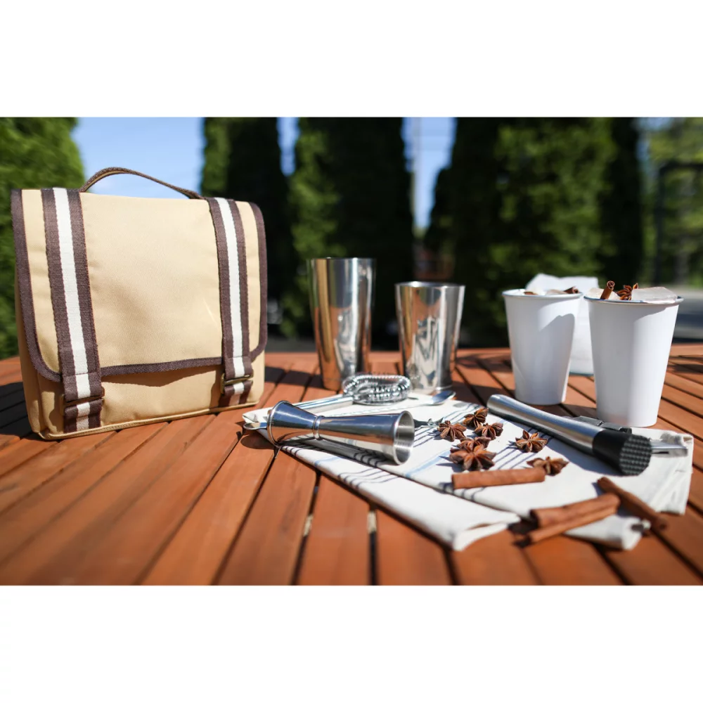 Kit de sac fourre-tout de mixologue itinérant Heritage Supply - Dune