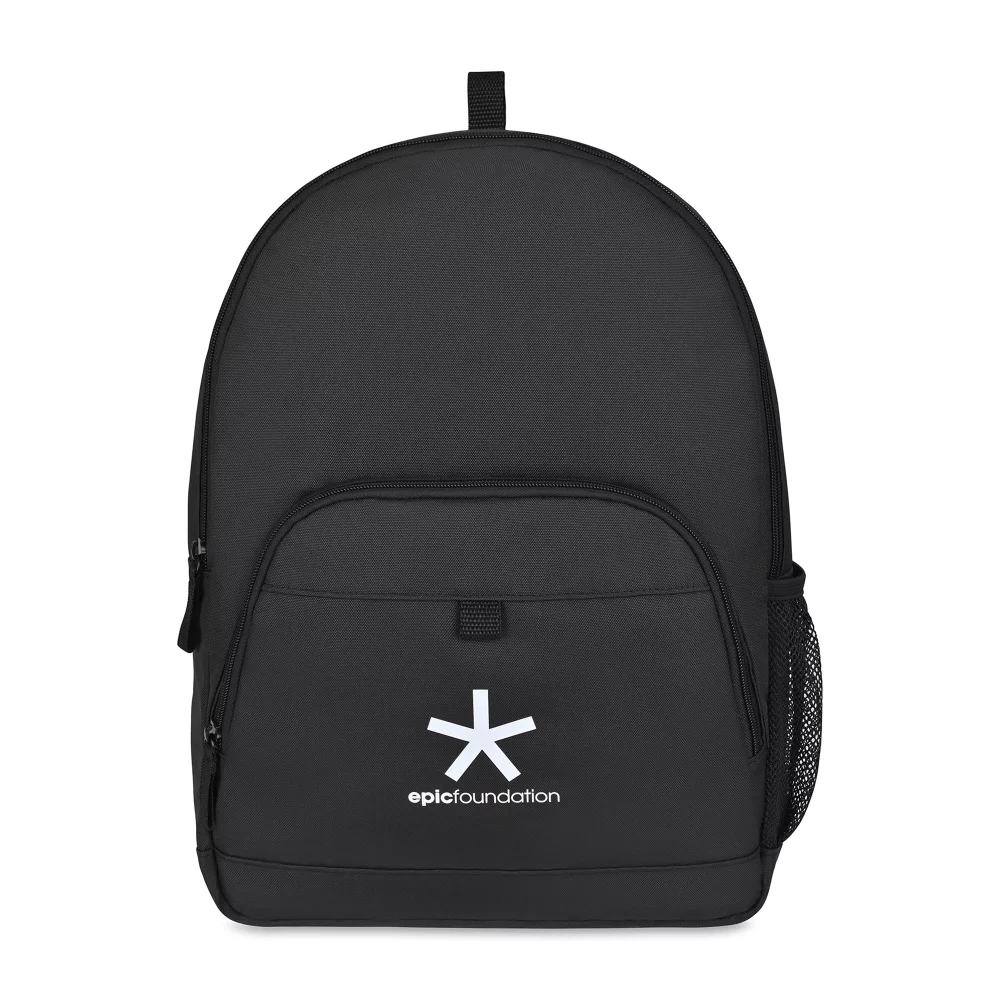 Repeat Recycled Poly Backpack - Black