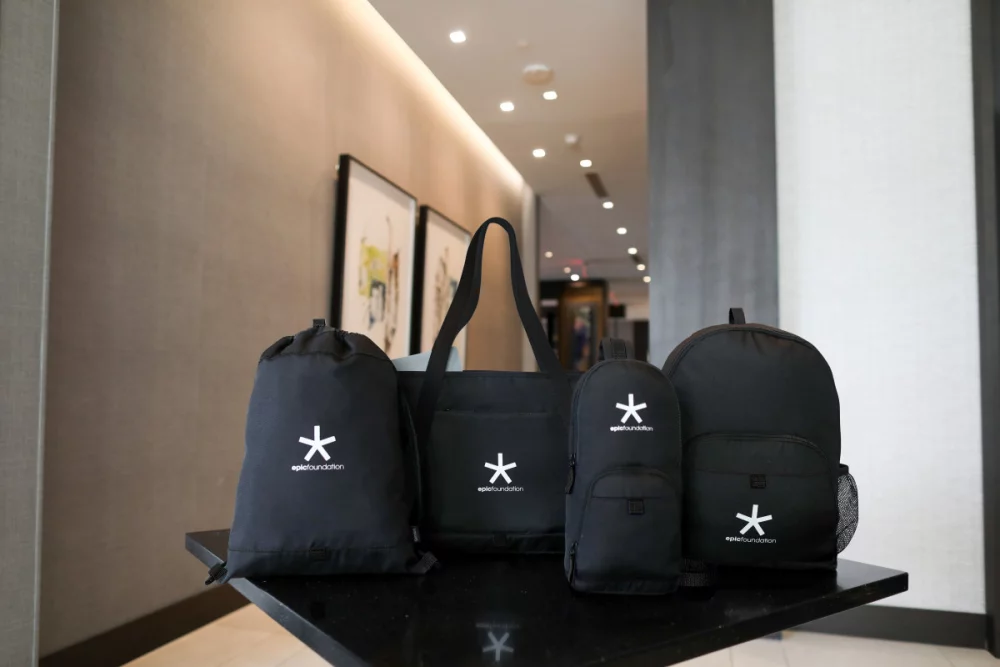 Repeat Recycled Poly Backpack - Black