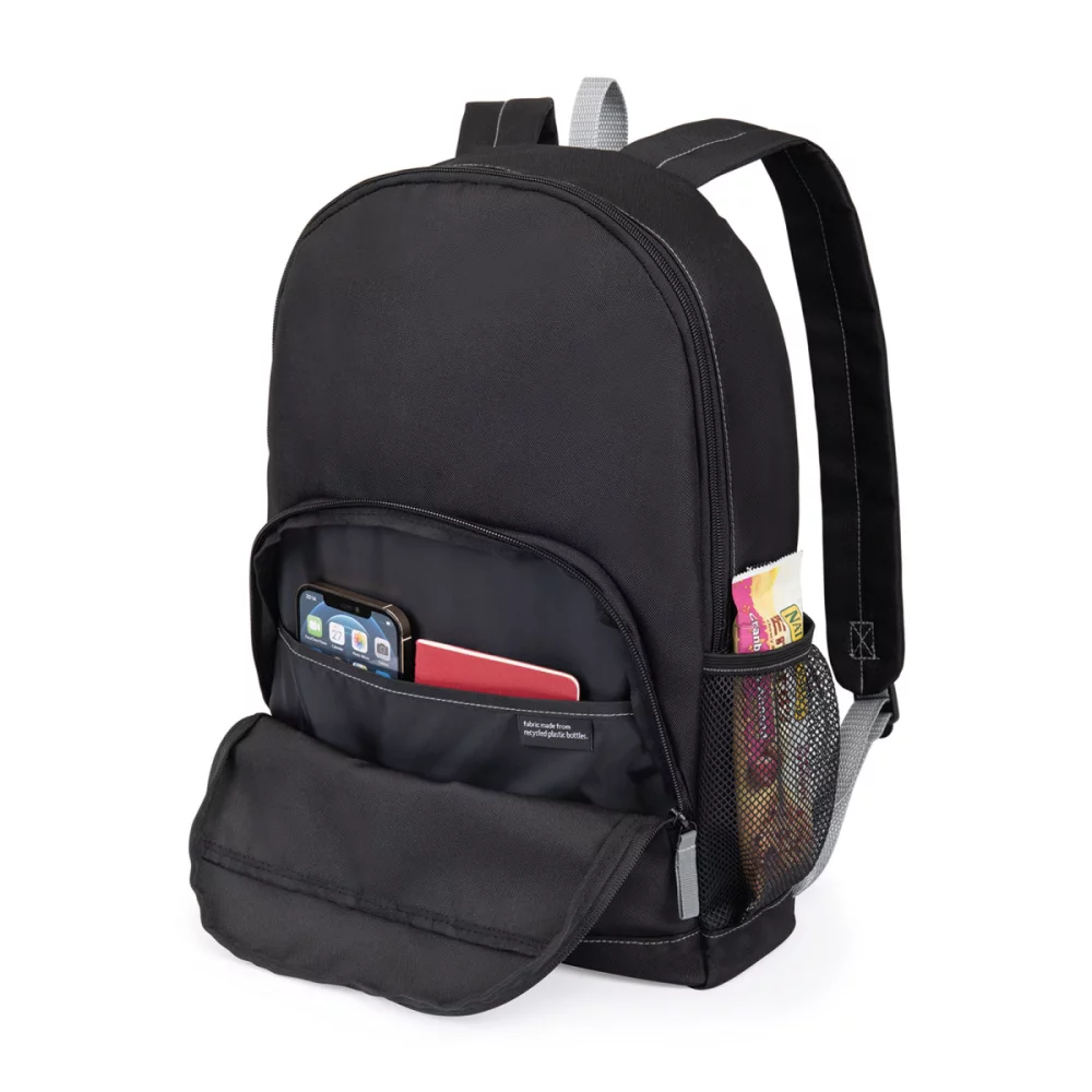 Repeat Recycled Poly Backpack - Medium Grey