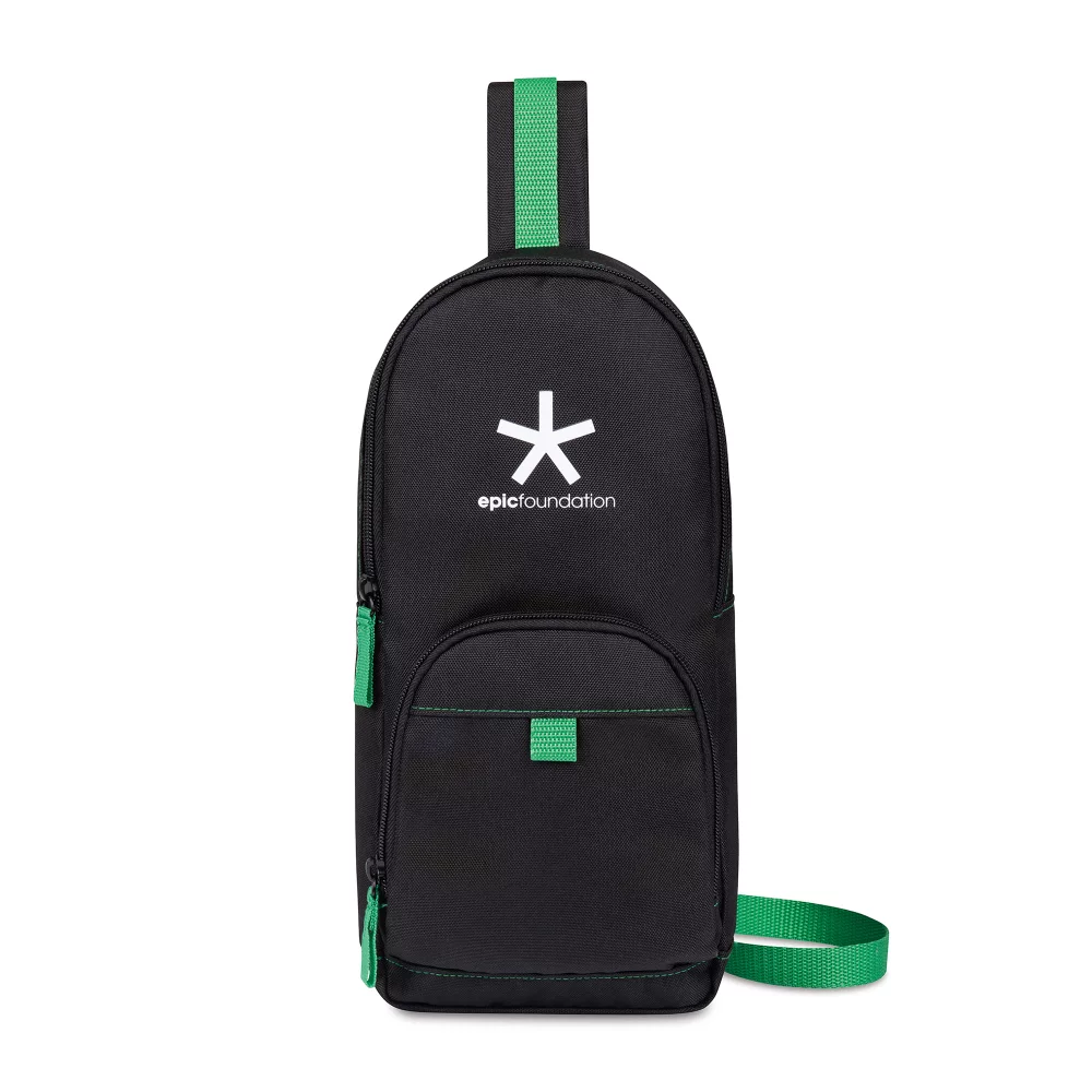 Repeat Recycled Poly Sling - Kelly Green