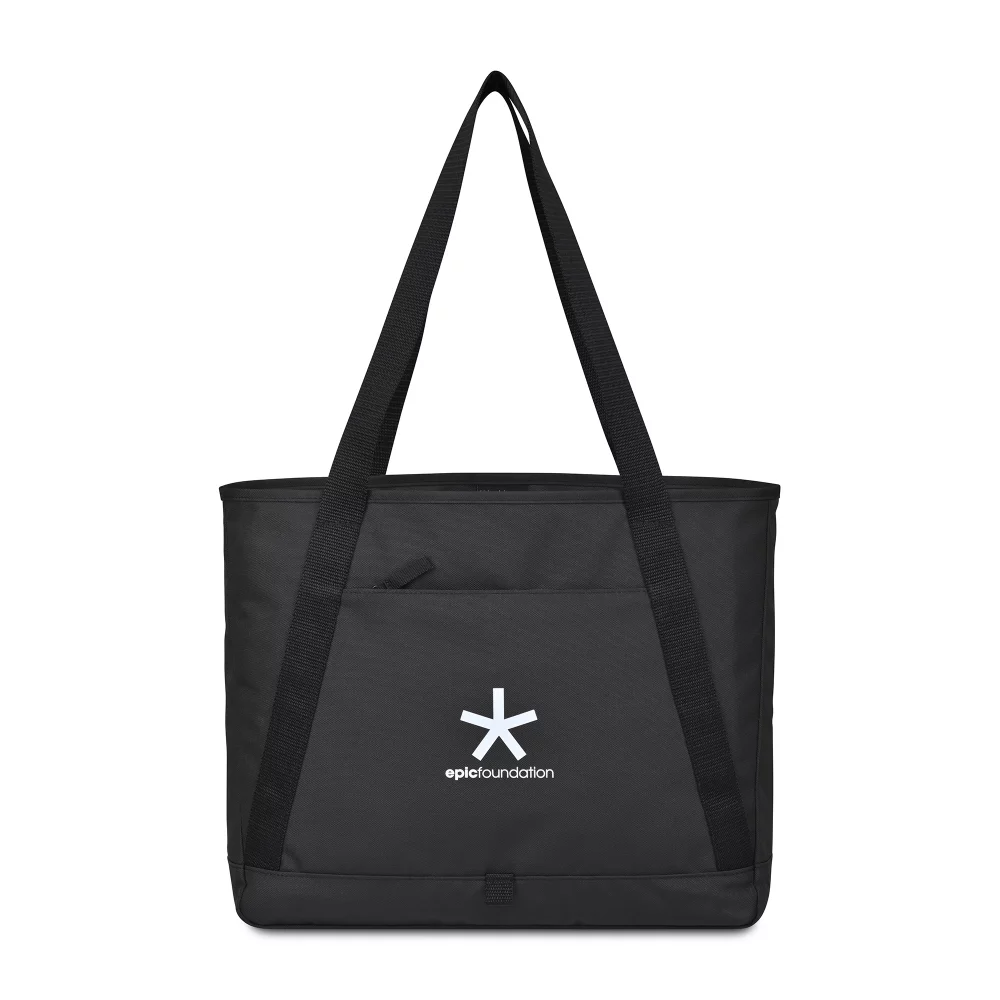 Repeat Recycled Poly Tote - Black