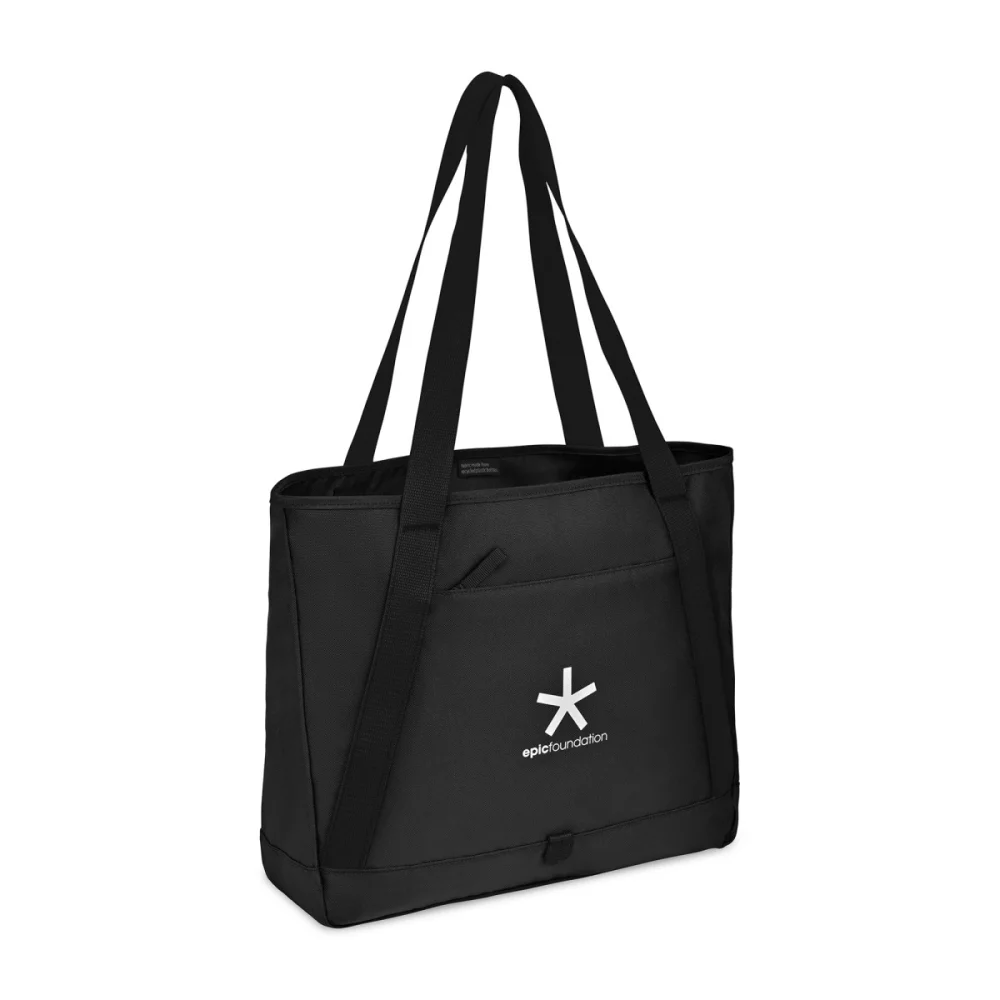Repeat Recycled Poly Tote - Black