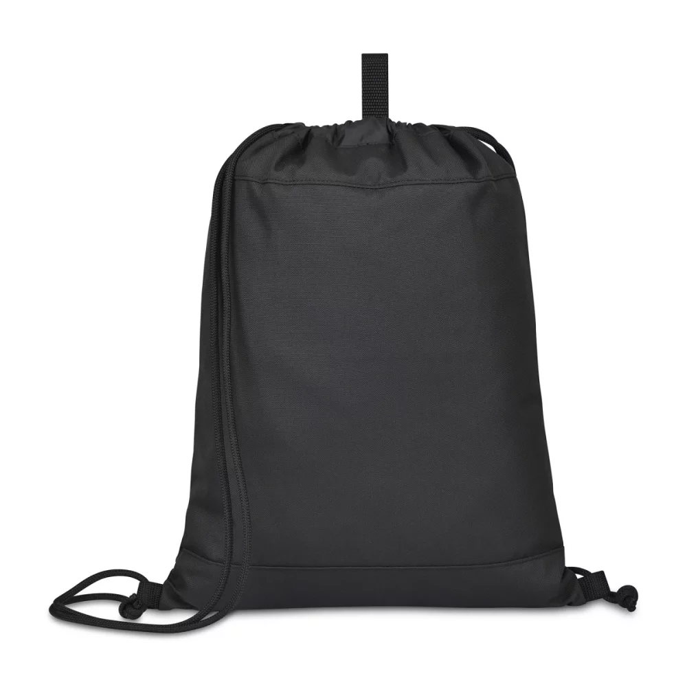 Repeat Recycled Poly Cinchpack - Black