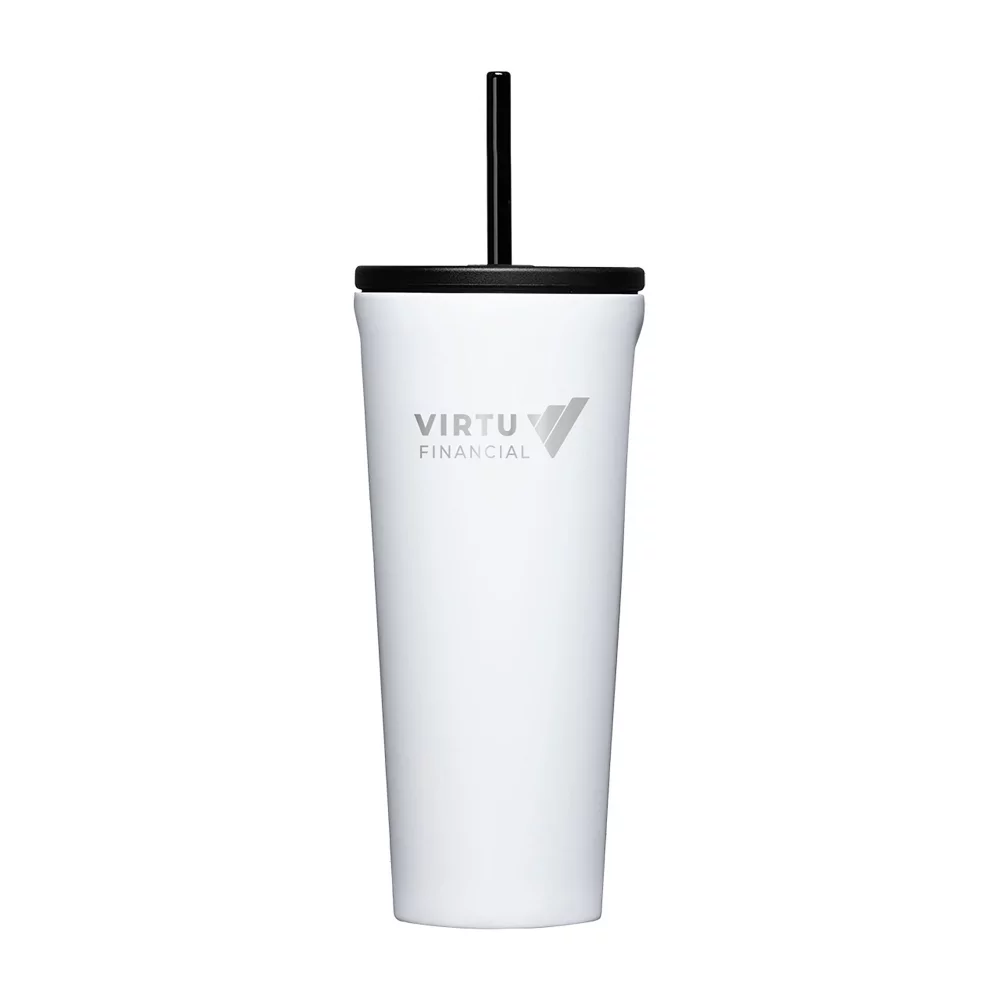 Verre isotherme CORKCICLE® - 24 oz - Blanc