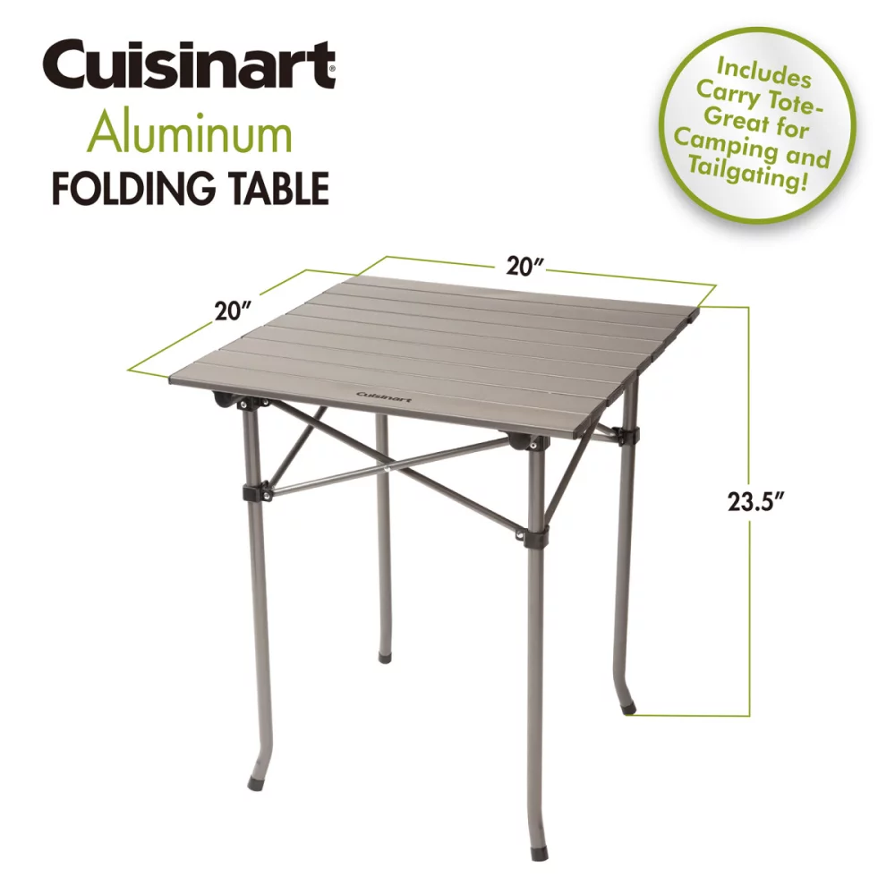 Cuisinart Outdoors® Aluminum Folding Prep Table - Silver