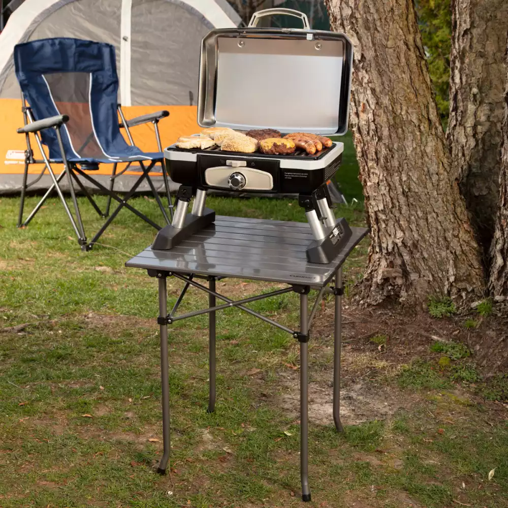 Cuisinart Outdoors® Aluminum Folding Prep Table - Silver