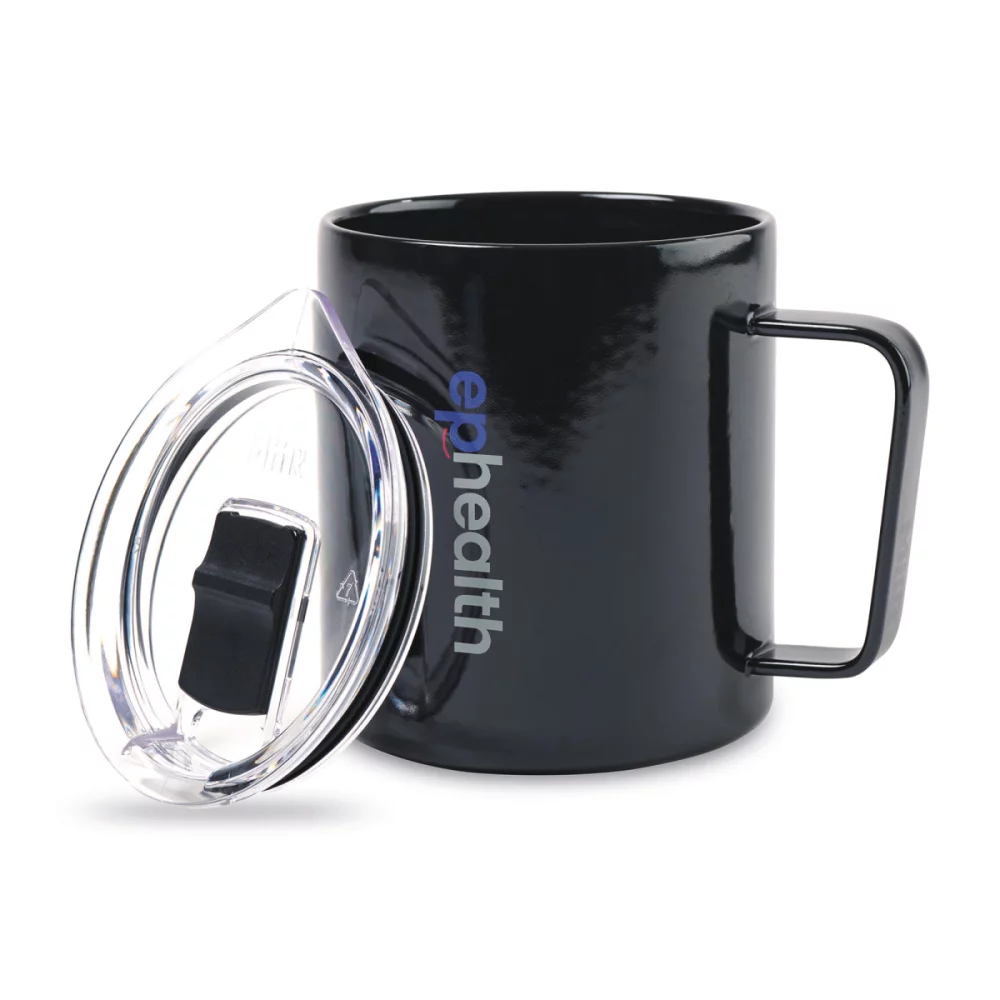 MiiR® TruEnamel™ Camp Cup - 12 Oz. - Black