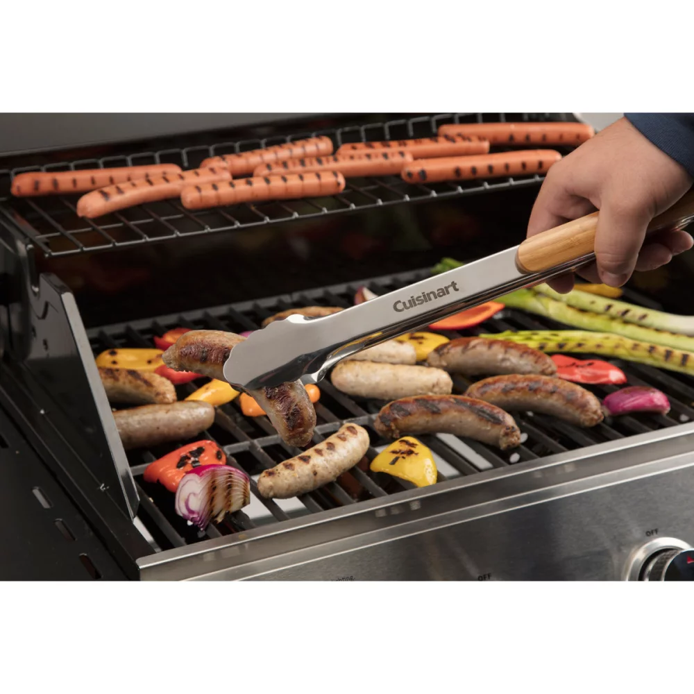 Cuisinart Outdoors® Bamboo 13 PC Grill Tool Set - Bamboo