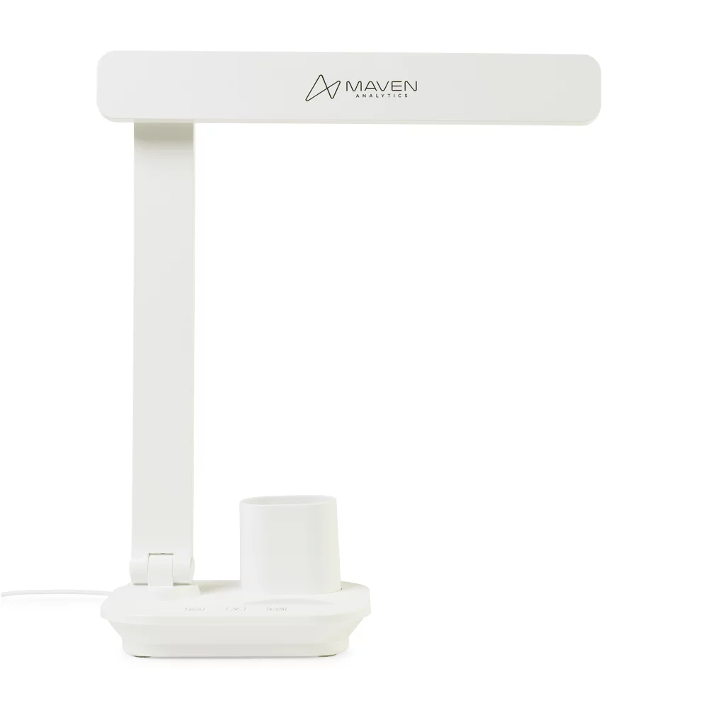Modern Office Desk Lamp - White