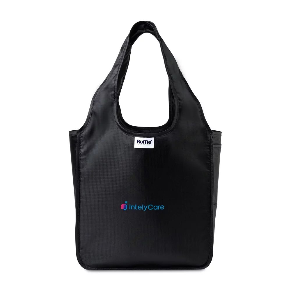 Sac fourre-tout mini recyclé RuMe® - Noir