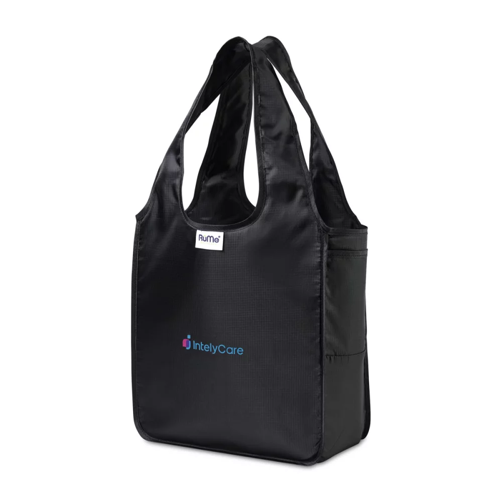 Sac fourre-tout mini recyclé RuMe® - Noir