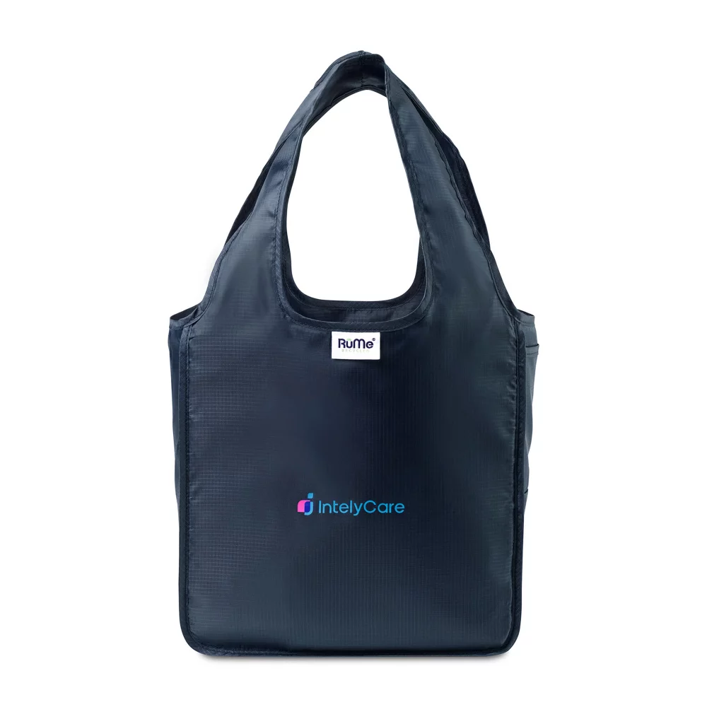 Sac fourre-tout mini en matériaux recyclés RuMe® - Marine