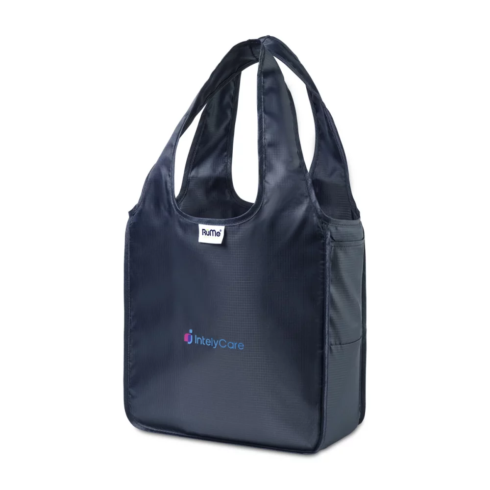Sac fourre-tout mini en matériaux recyclés RuMe® - Marine