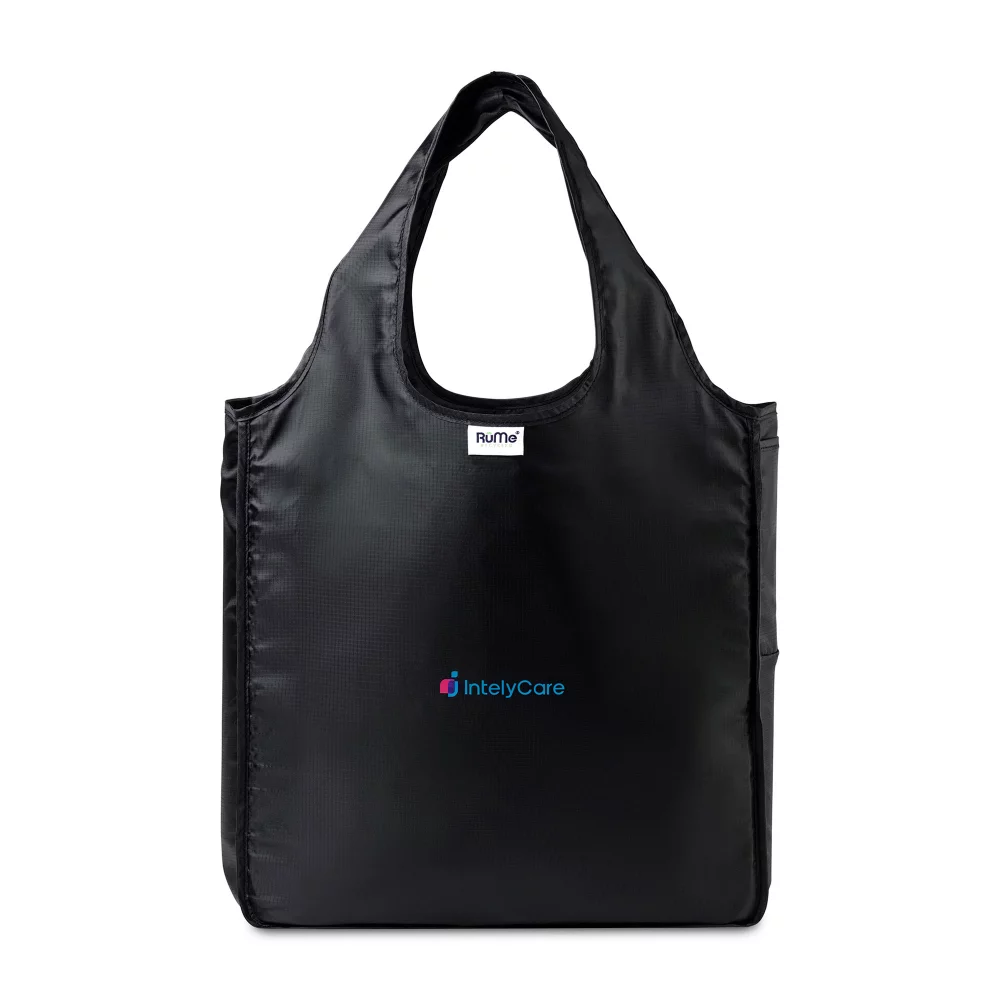 Sac fourre-tout moyen recyclé RuMe® - Noir