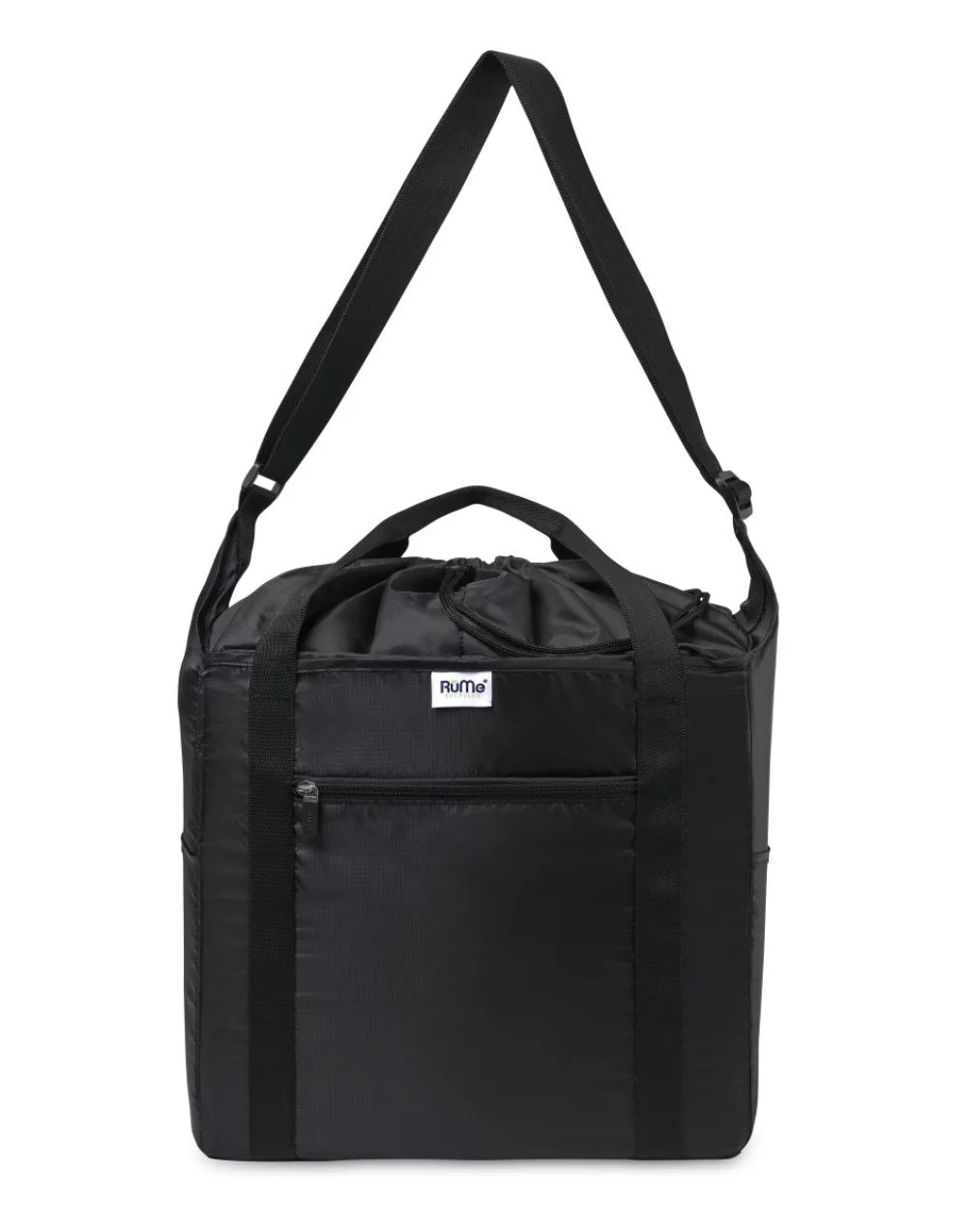 Sac à cordon RuMe® recyclé - Noir